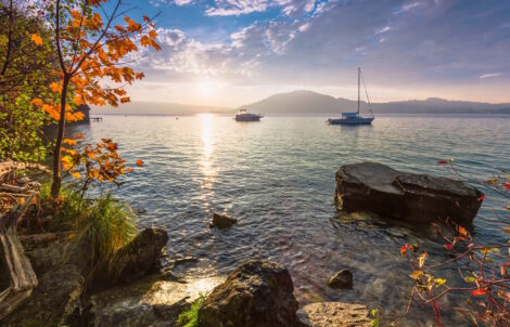 Segeln am Attersee