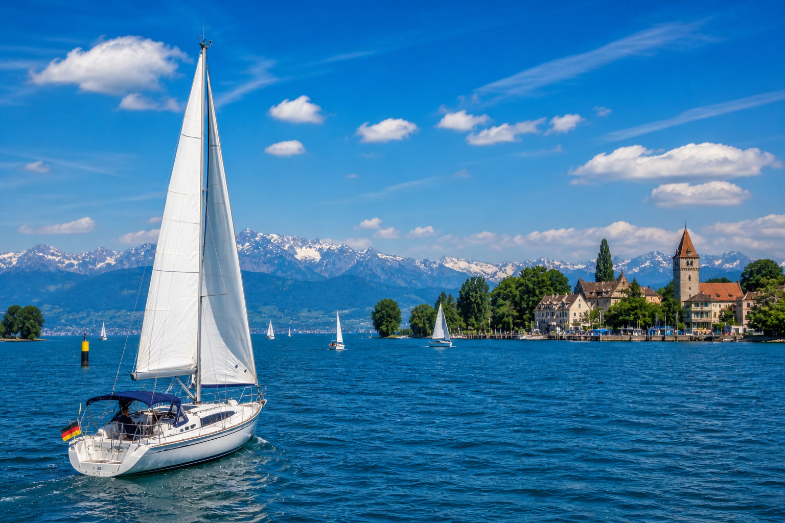 Segeln am Bodensee