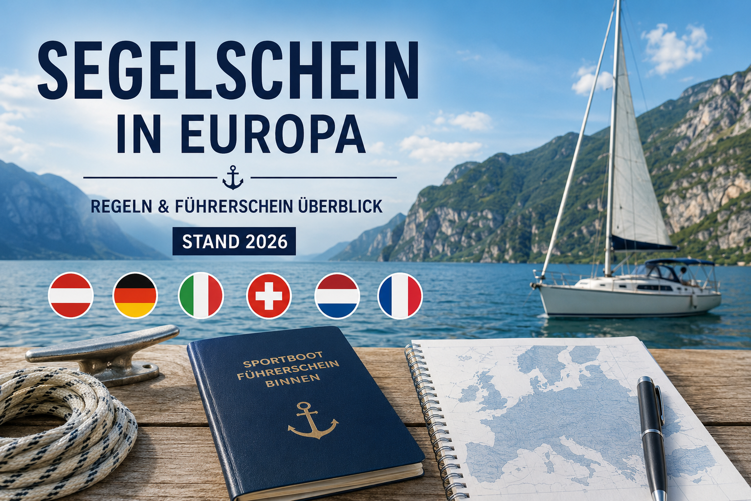 Segelschein Europa